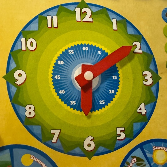 Educational daily weather, date and more board. NWOT - Picture 2 of 11